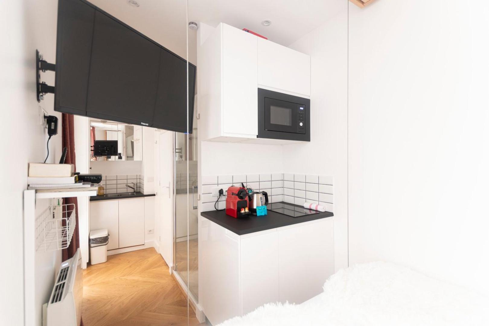 Super Central Mini Studio - 2 Pax, Murphy Bed Paris Exteriör bild